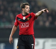 Michael owen  manchester united en champions league