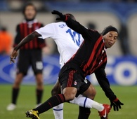 Ronaldinho   champions league  milan