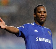 Drogba  chelsea vs apoel  champions league