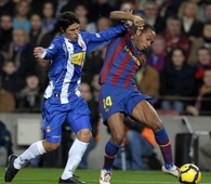 Henry  barcelona vs espanyol  primera division