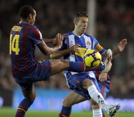 Henry  barcelona vs espanyol  primera division