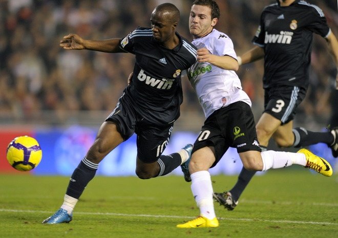 Lass y mata en el partido real madrid contra valencia
