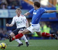 Dirk Kuyt en accion, Premier League