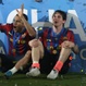 Messi  dani alves  barcelona campeon mundialito