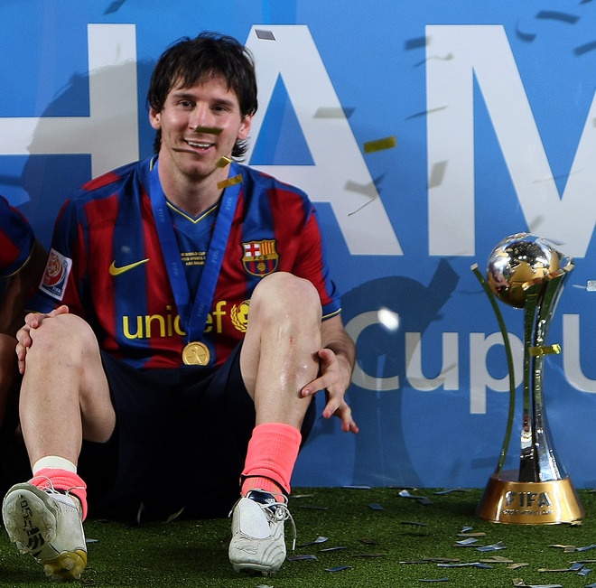 Messi, Barcelona campeón Mundialito