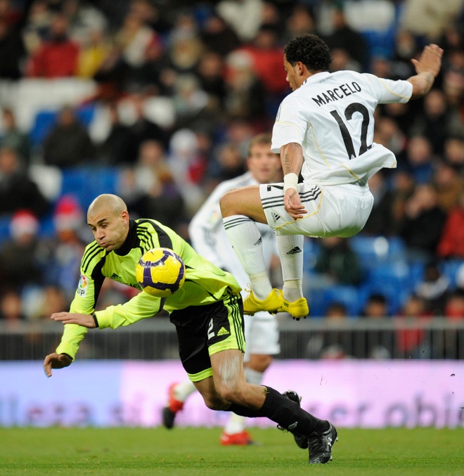 Marcelo, Real Madrid vs Zaragoza