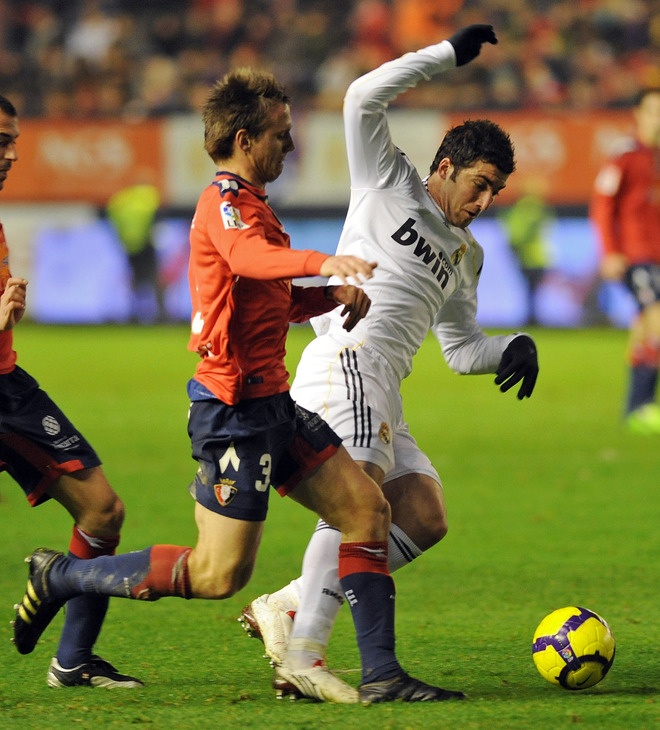 Higuain en Osasuna vs Real Madrid