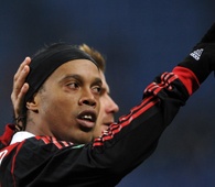 Ronaldinho, Milan vs Genova 2010