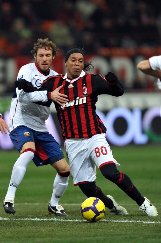 Ronaldinho, Milan vs Genova 2010