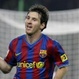 Lionel Messi celebrando un gol,. Barcelona vs Sevilla