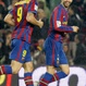 Pique y Ibrahimovic, Barcelona vs Sevilla