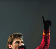 Francesco Totti, jugador de la Roma