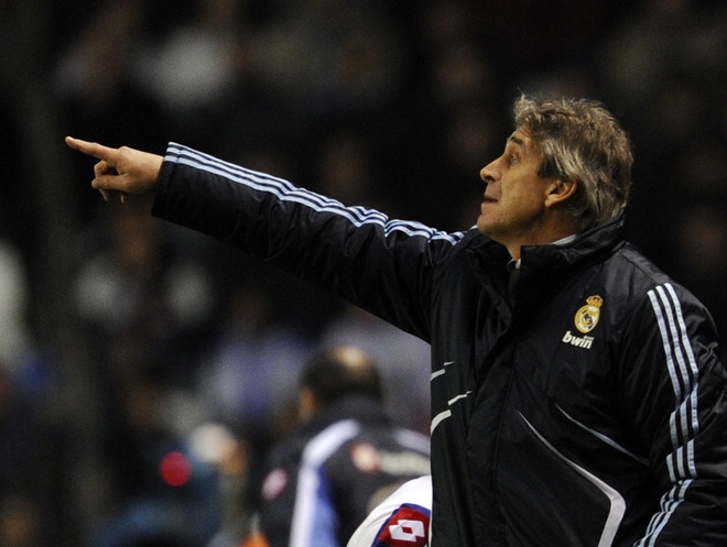 Pellegrini, entrenador del Real Madrid
