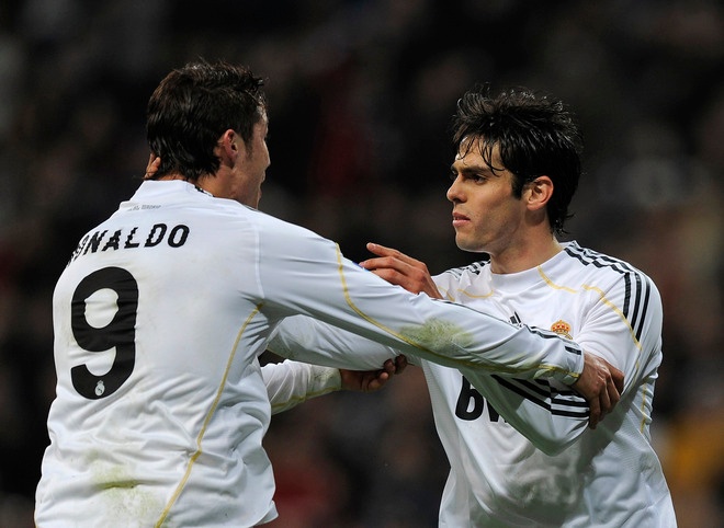 Cristiano Ronaldo y Kaka