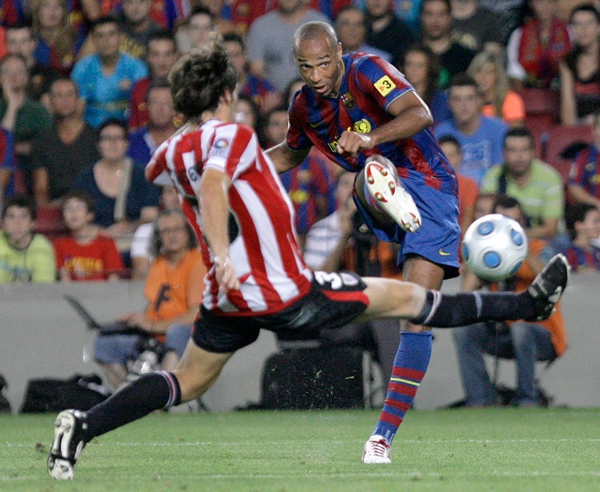 Henry, Barcelona, Supercopa de España