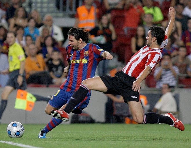 Messi, Barcelona, Supercopa de España