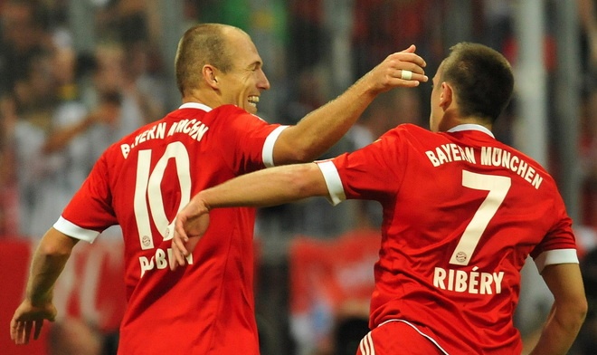 Robben y Ribery, Bayer Munich