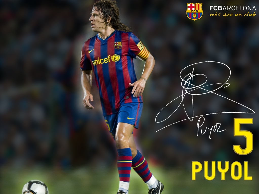 Carles Puyol 5 - Barça