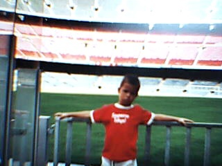 Yo Fabio,en el Camp Nou 