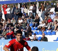 Víctor Curto partido contra Mallorca B