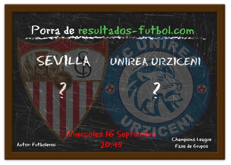 Sevilla - Unirea Urziceni