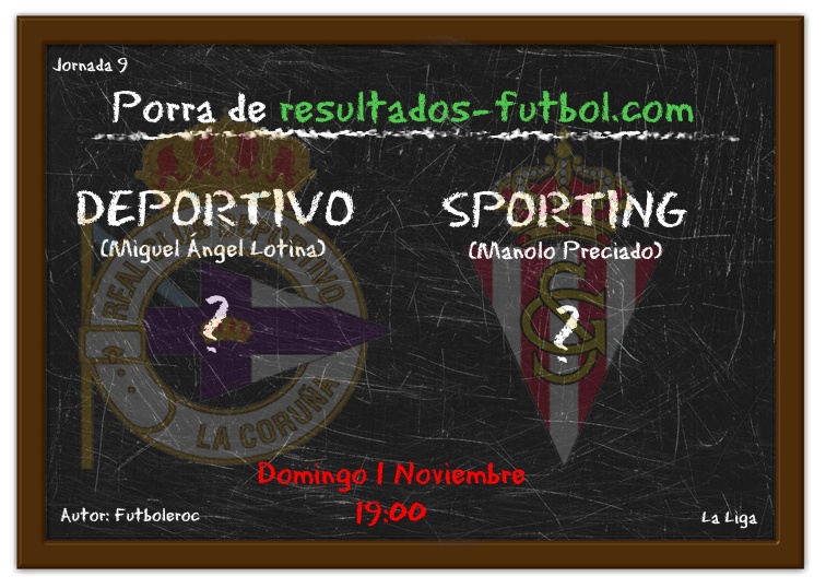 Deportivo - Sporting
