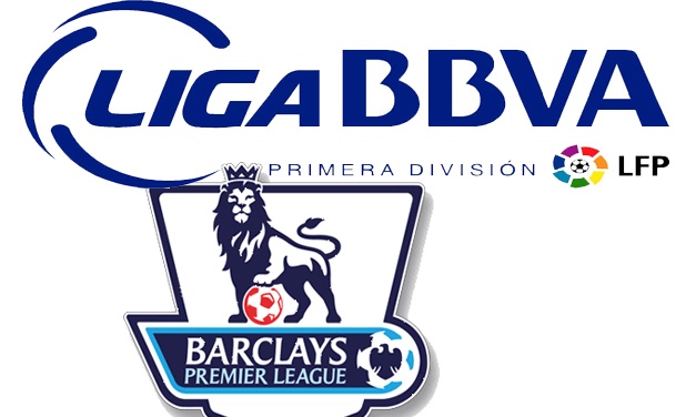 Liga bbva y premier league