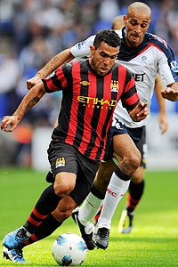 Tevez - Manchester City 3-2 Bolton Wanderers.