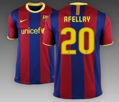 Camiseta 2010/2011 Afellay