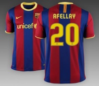 Camiseta 2010/2011 Afellay