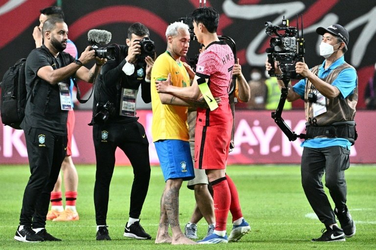 Brazil last visited South Korea for a friendly in June 2022. AFP