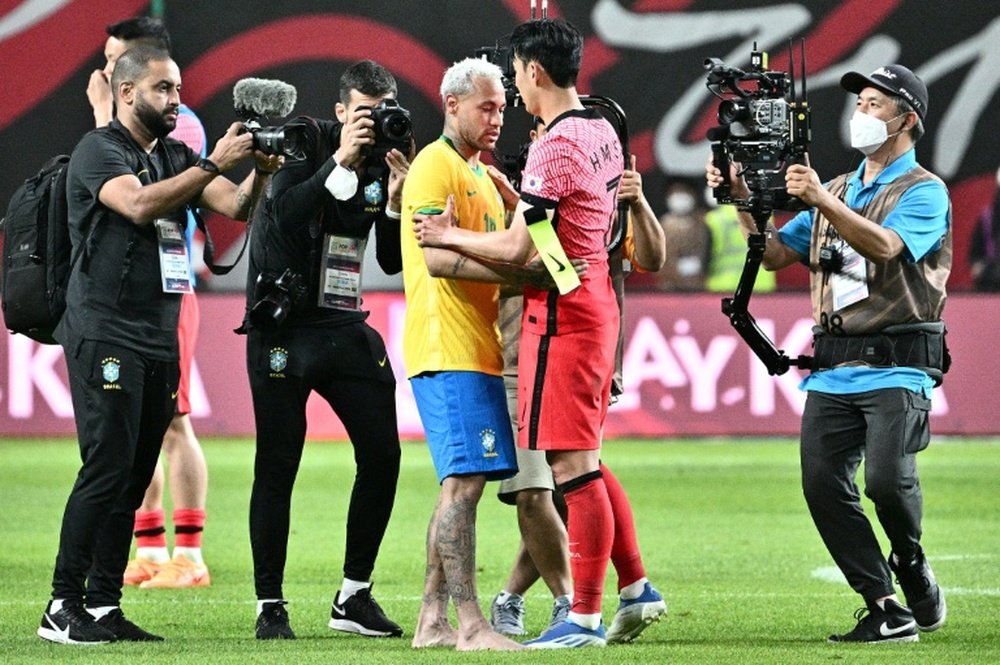 Brazil last visited South Korea for a friendly in June 2022. AFP