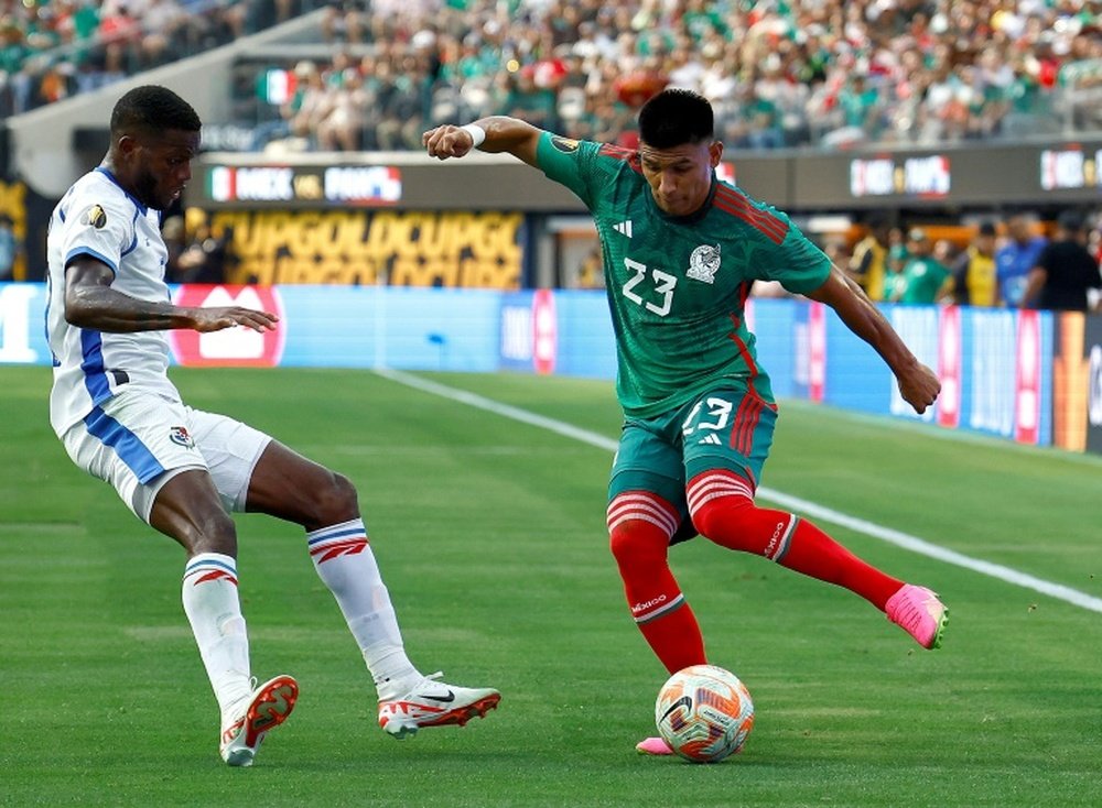 Mexico beat Panama in the final of the 2023 CONCACAF Gold Cup. AFP