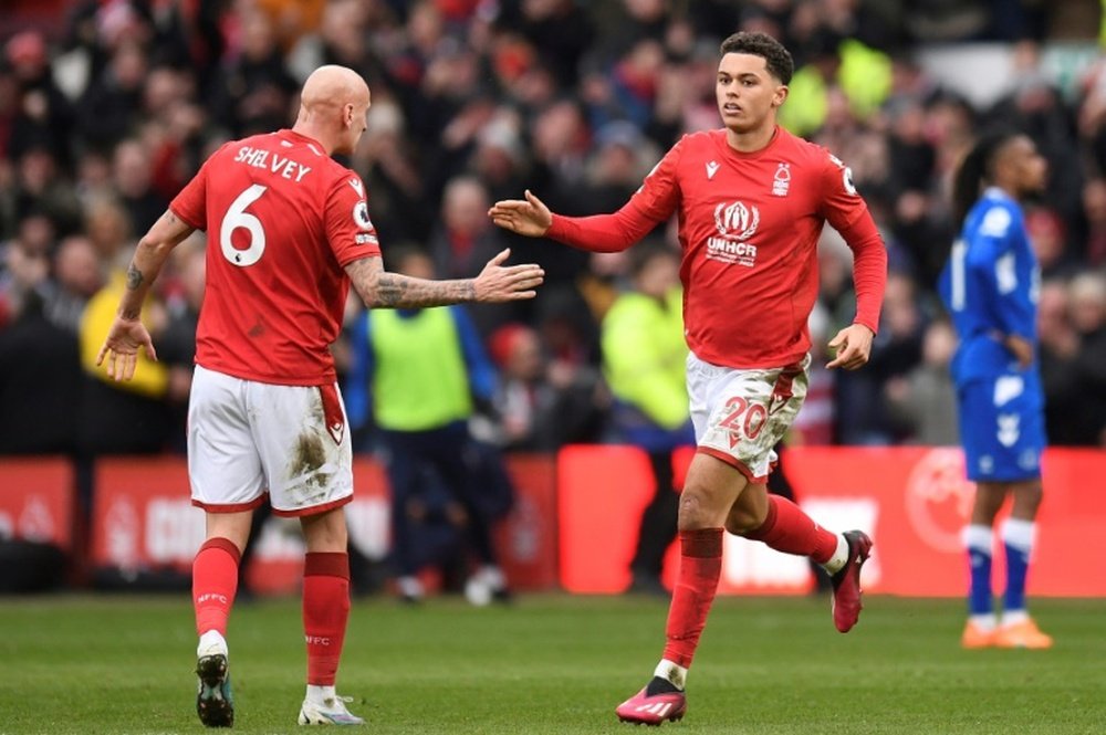 Forest sit four points clear of the relegation zone. AFP