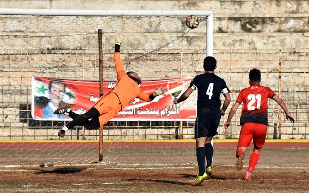 In war-battered Syria, pay demands turn football into curse. AFP