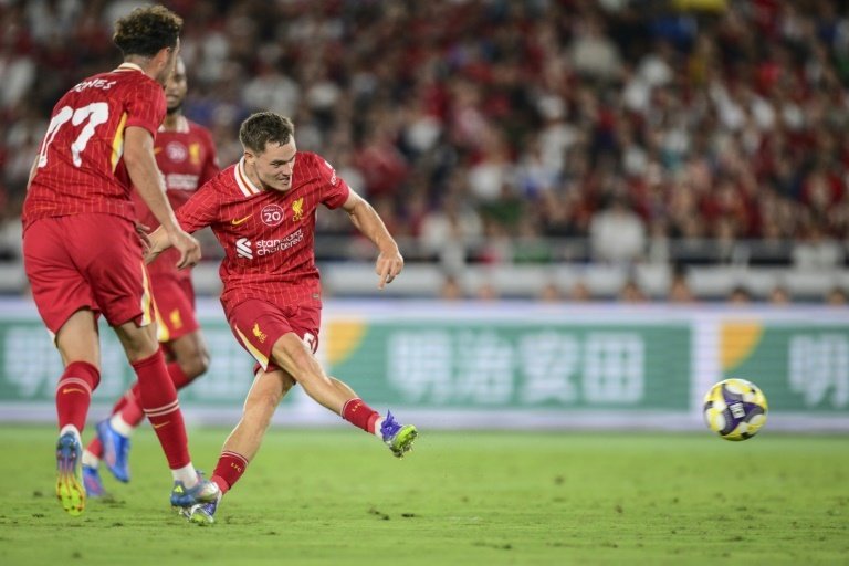 Florian Wirtz has not hit the ground running in the Premier League. AFP