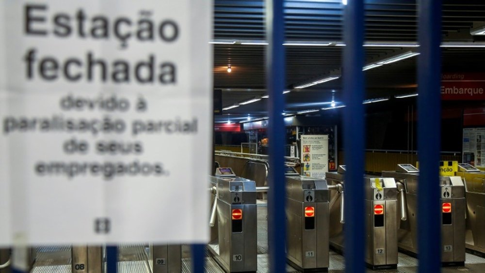 A national strike is wreaking havoc in Brazil. AFP
