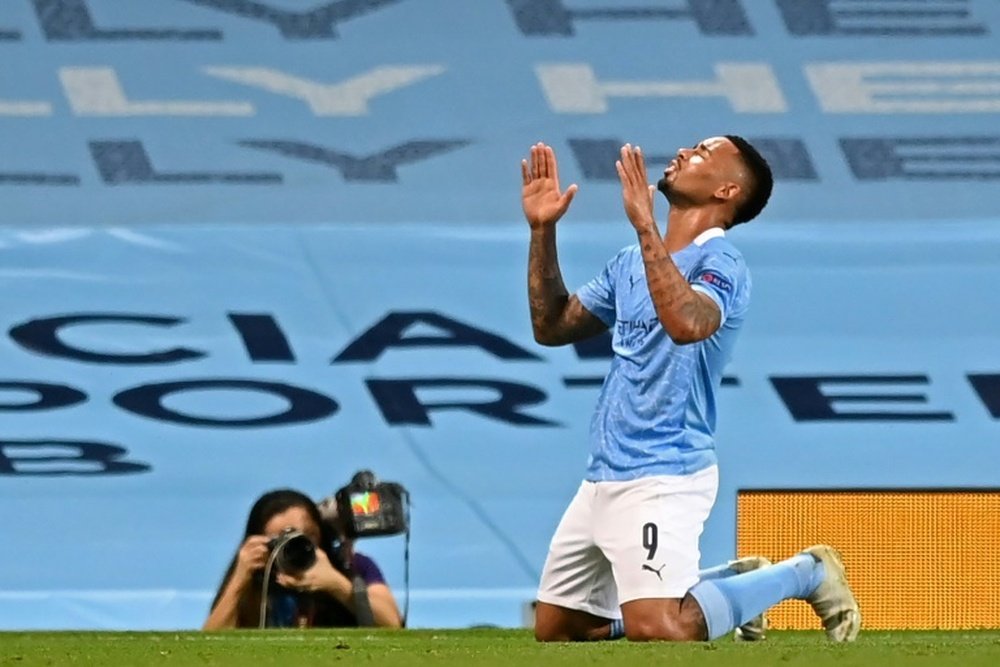 Gabriel Jesus says Man City have learnt from their Champions League exits. AFP