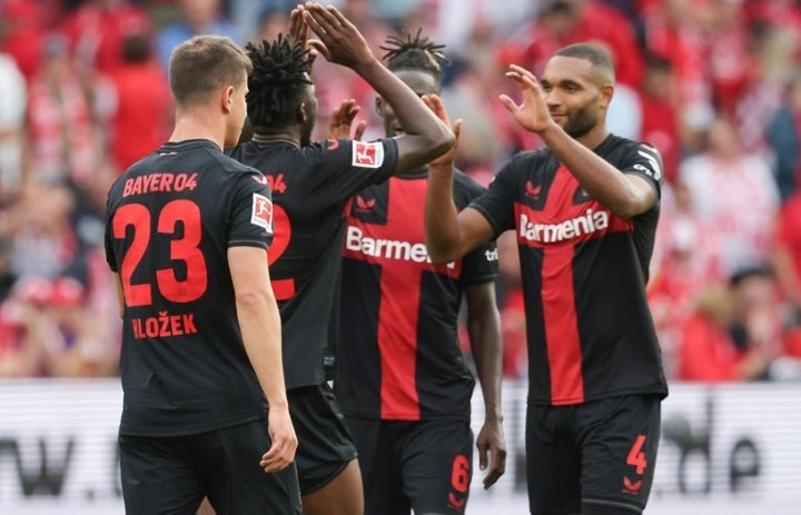 Leverkusen thump Mainz to go top as Union lose again