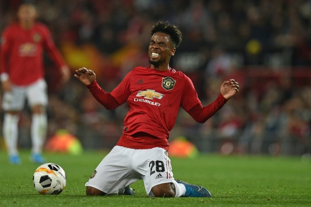 Angel Gomes set to leave Man Utd as contract runs out. AFP