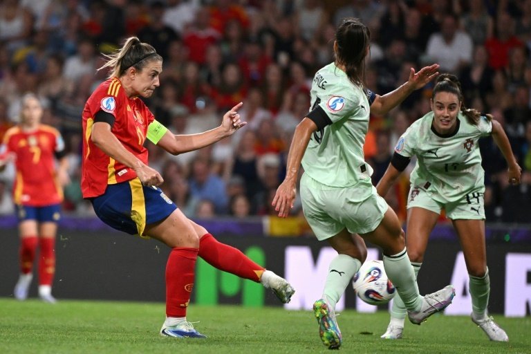 Spain showed against Portugal why they are favourites to win Women's Euro 2025. AFP