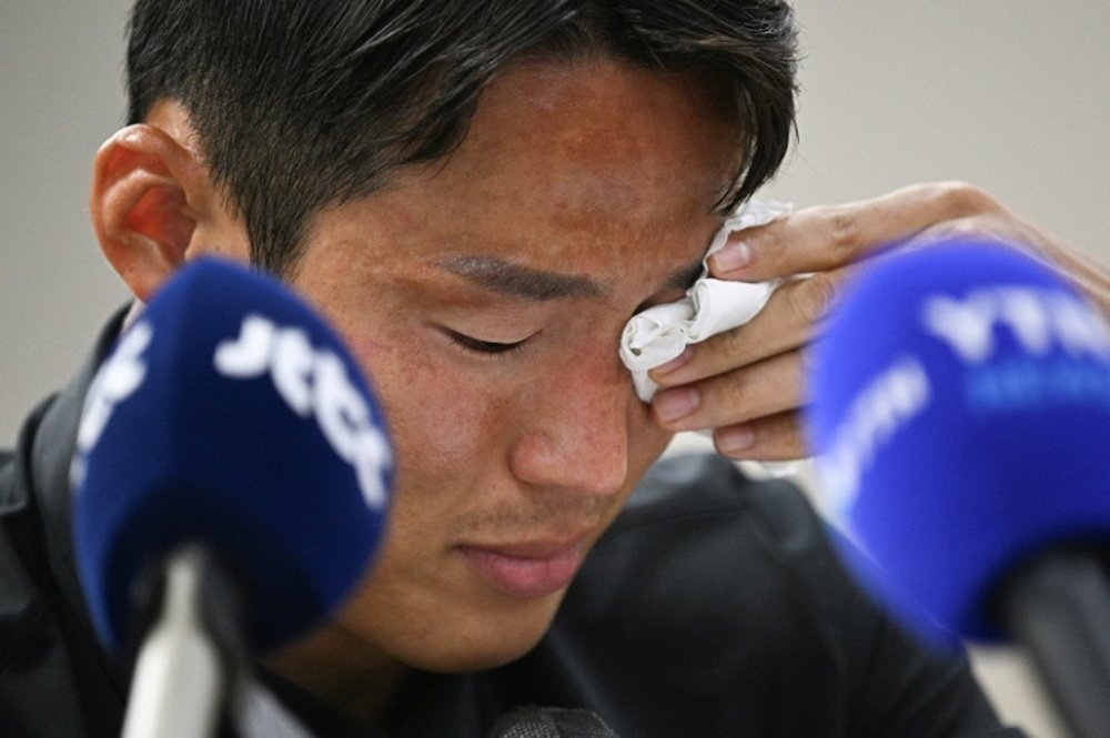 Son played in three of South Korea's four matches at the Qatar 2022 World Cup. AFP