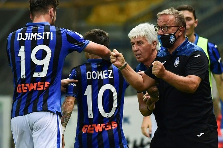 Gomez winner pulls Atalanta second in Serie A