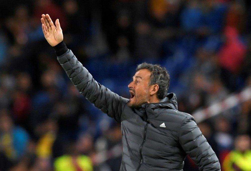Luis Enrique will not carry on as Spain manager. AFP