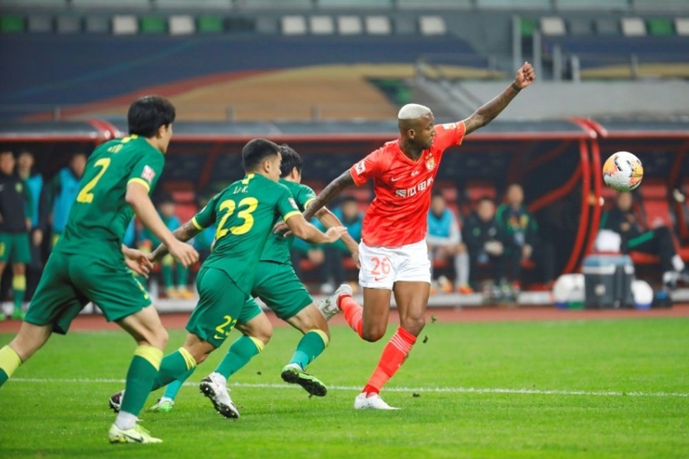 Guangzhou Evergrande won 3-1. AFP