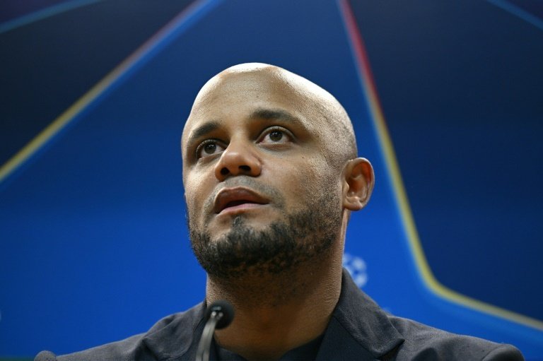 Vincent Kompany returns to England as Bayern Munich boss against Aston Villa. AFP