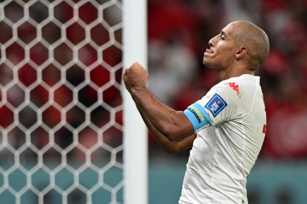 Wahbi Khazri reflected on Tunisia's 1-0 victory over France. AFP