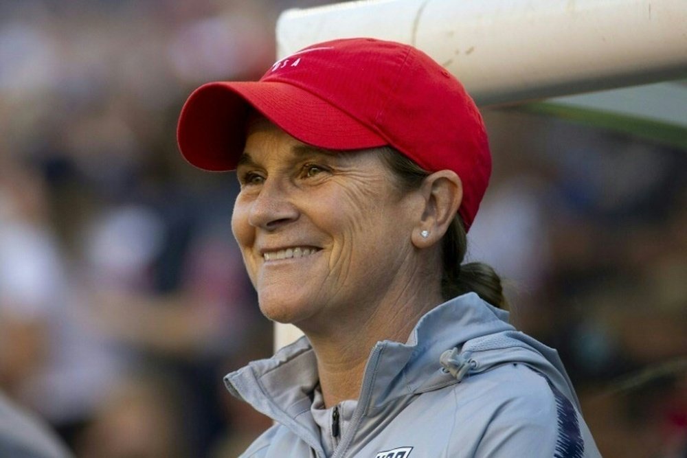 Jill Ellis would like to try her hand coaching a men's team. AFP