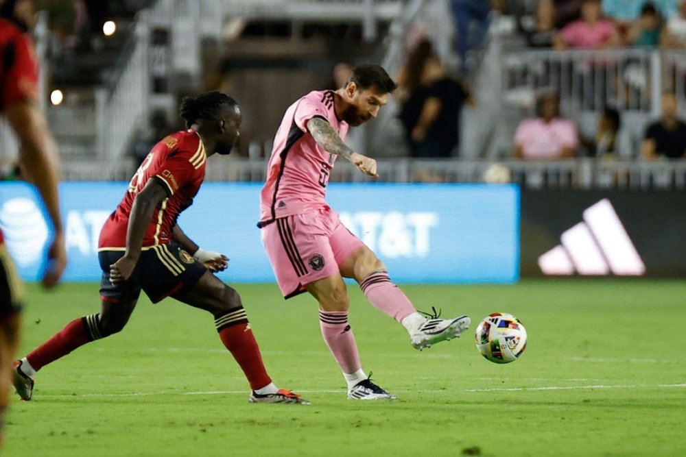 Miami and Messi were eliminated from the MLS playoffs on Saturday. AFP