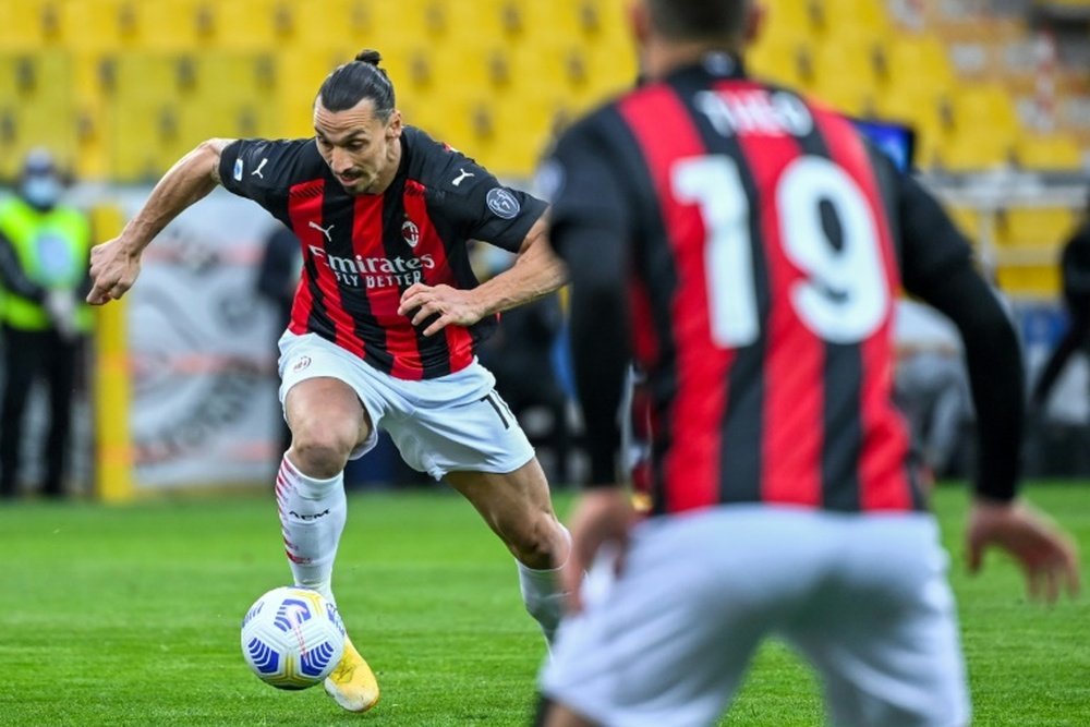 It is believed that Zlatan Ibrahimovic is close to new Milan deal. AFP